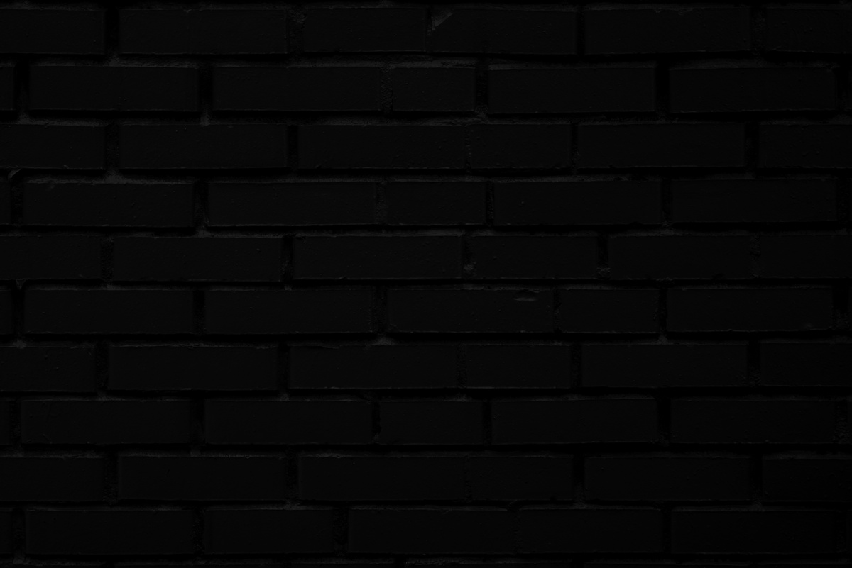 Black Brick Wall Background